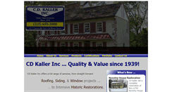 Desktop Screenshot of cdkallerinc.com