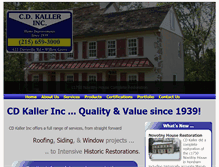 Tablet Screenshot of cdkallerinc.com